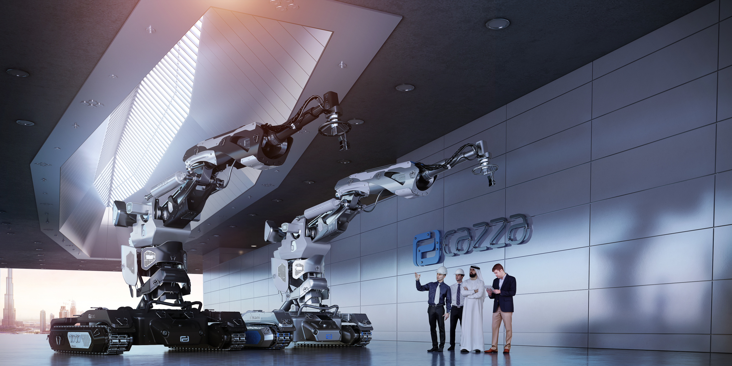 CAZZA，robot，design sketch，