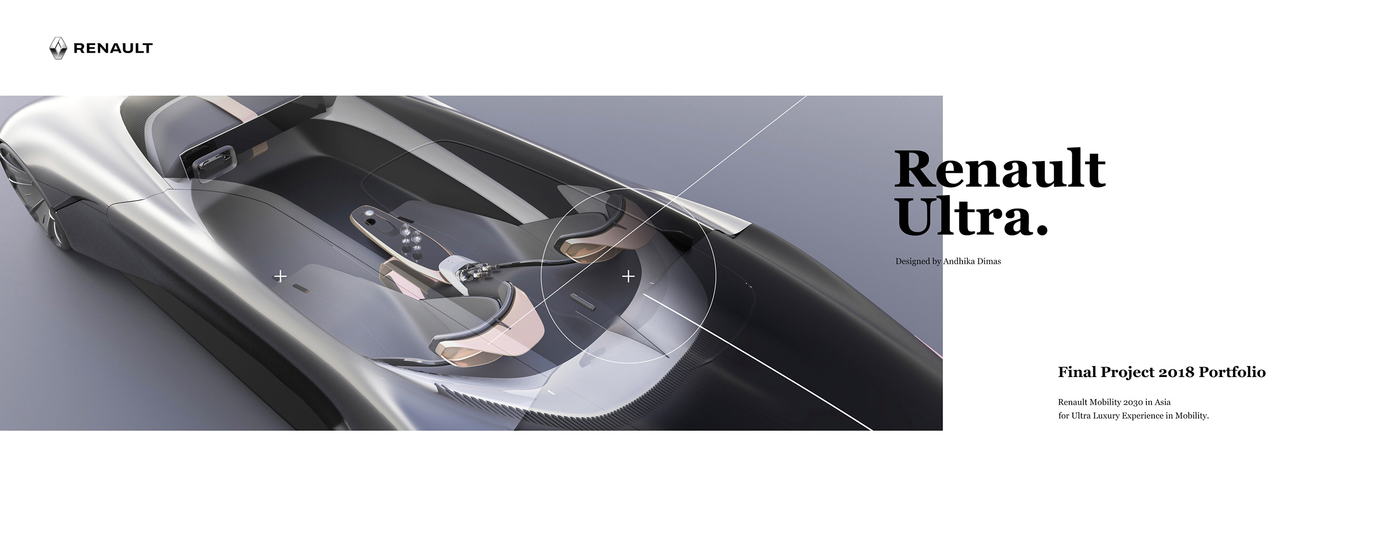 design sketch，Concept Car，Renault Ultra，