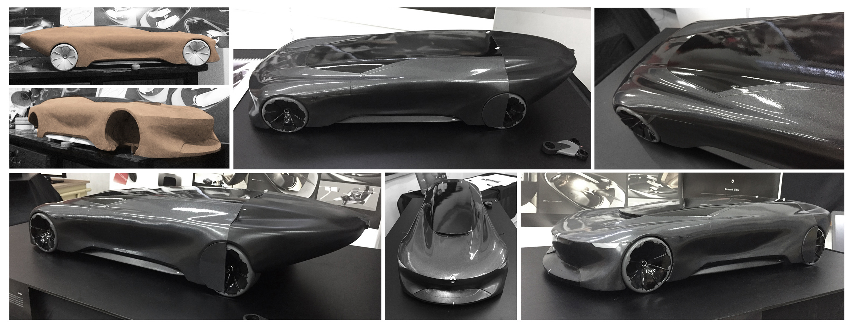 design sketch，Concept Car，Renault Ultra，