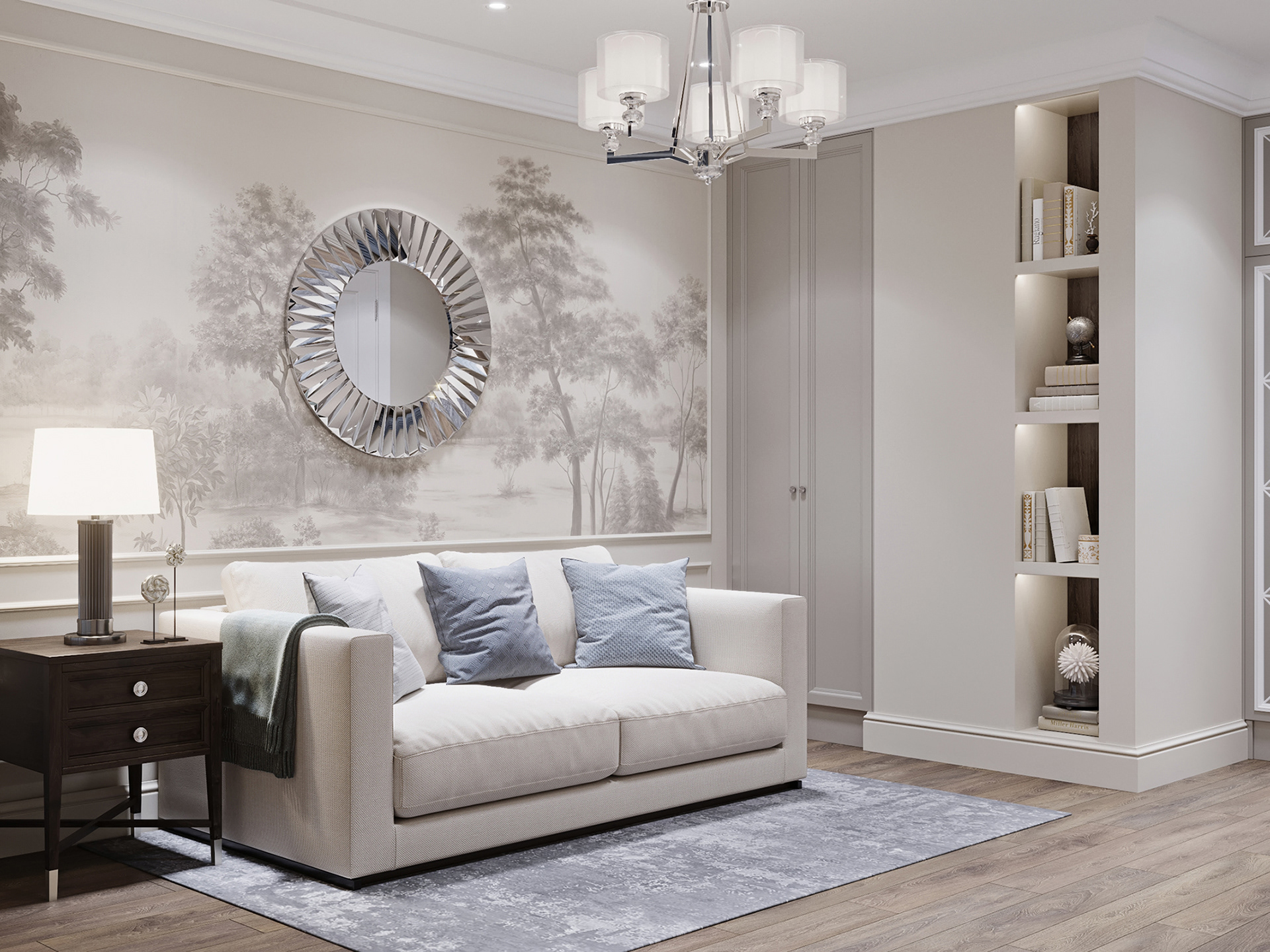 Interior design，Modern style，product design，Interior design renderings，