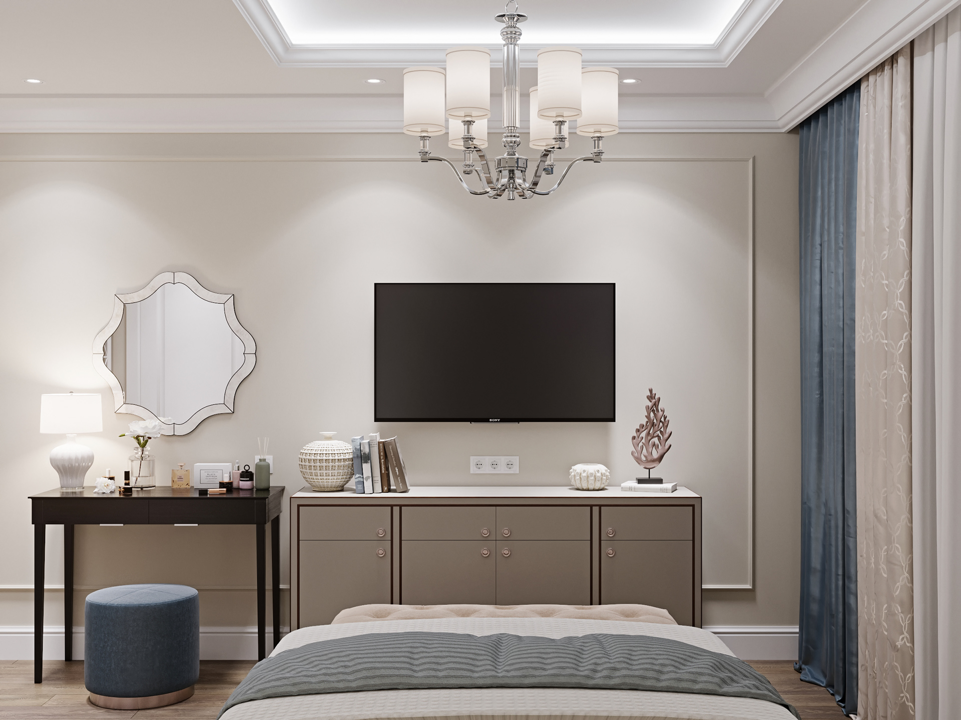 Interior design，Modern style，product design，Interior design renderings，