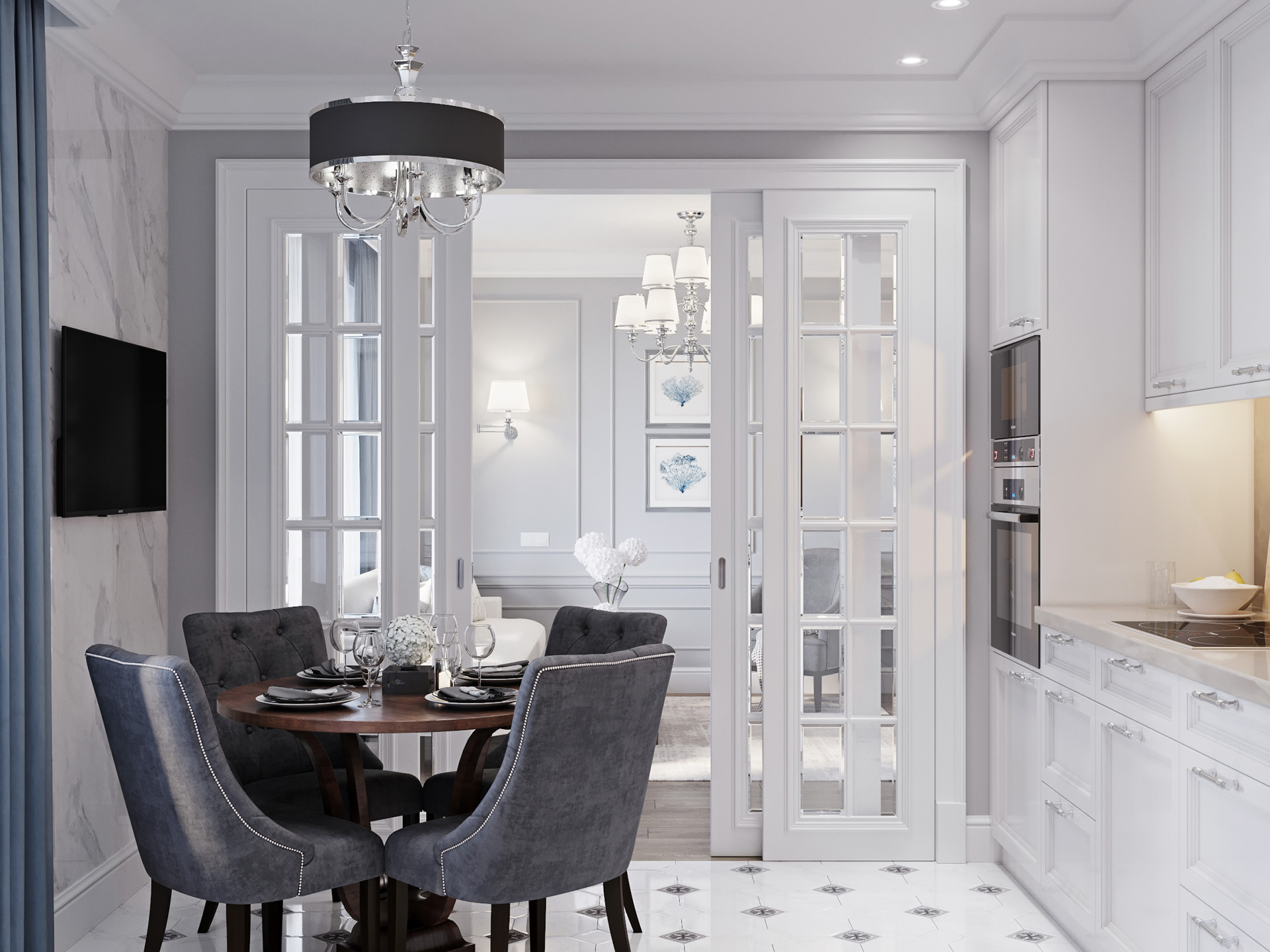 Interior design，Modern style，product design，Interior design renderings，