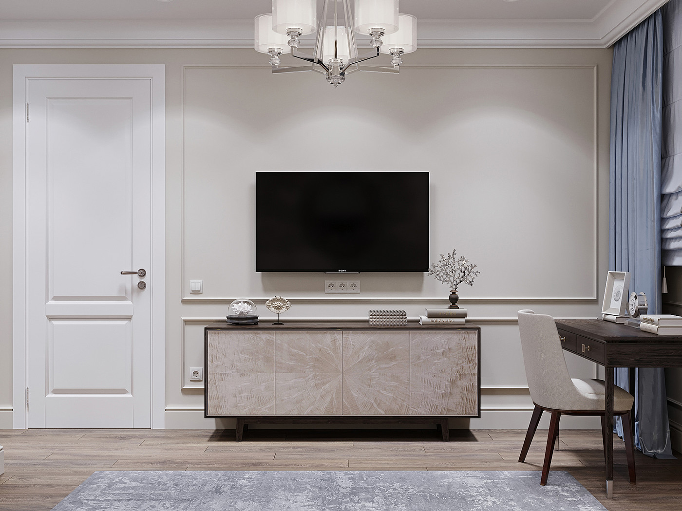 Interior design，Modern style，product design，Interior design renderings，