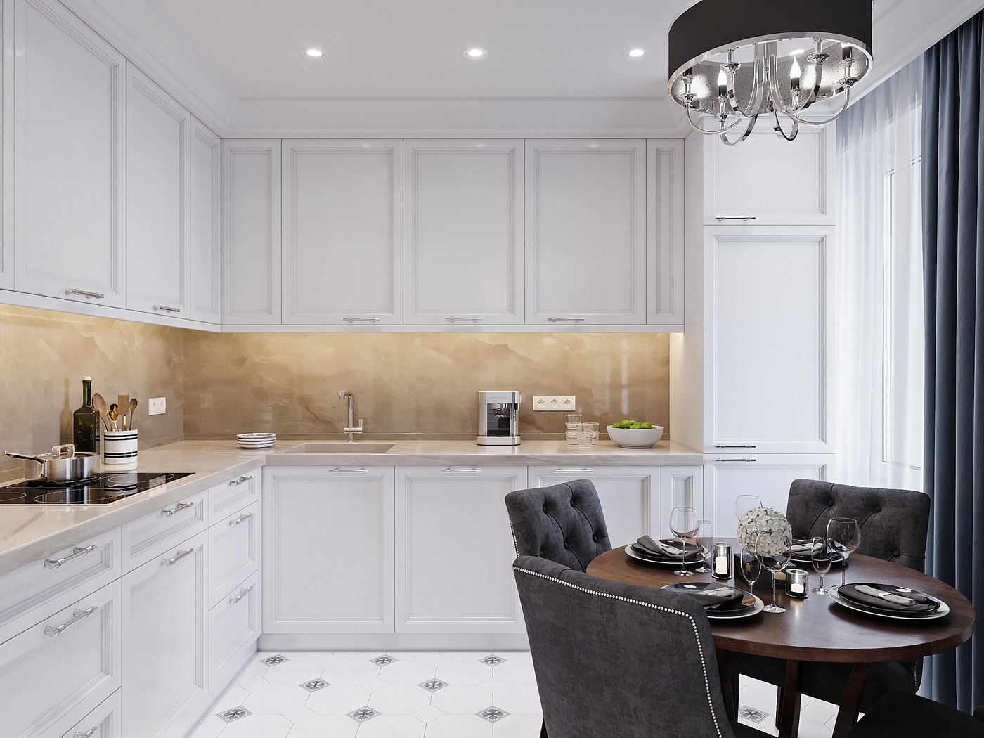 Interior design，Modern style，product design，Interior design renderings，
