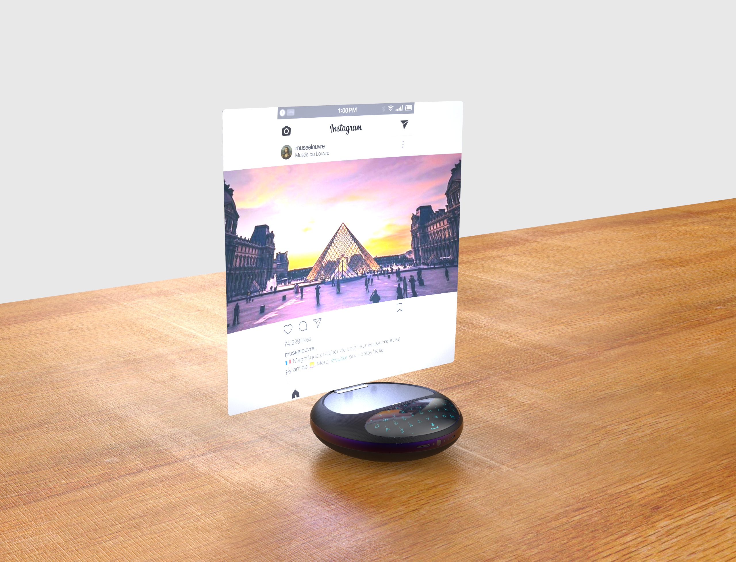 mobile phone，Projection，