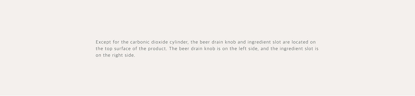 Beer machine，household，product design，