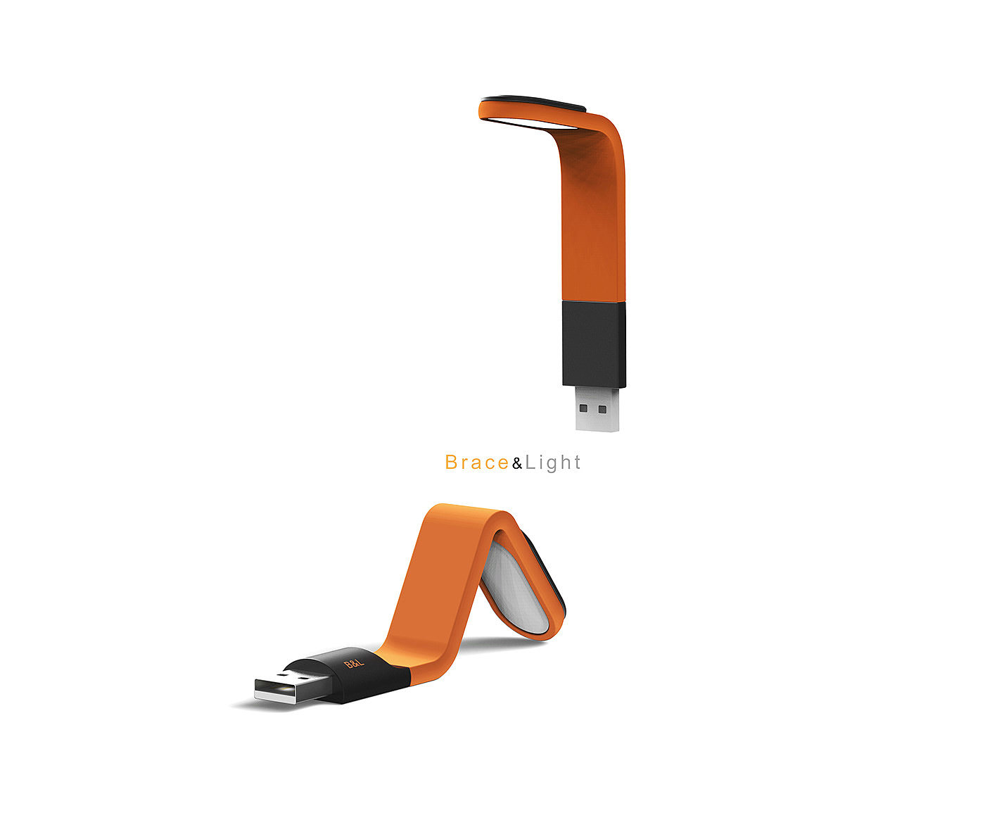 USB light，Mobile phone bracket，Creative design，