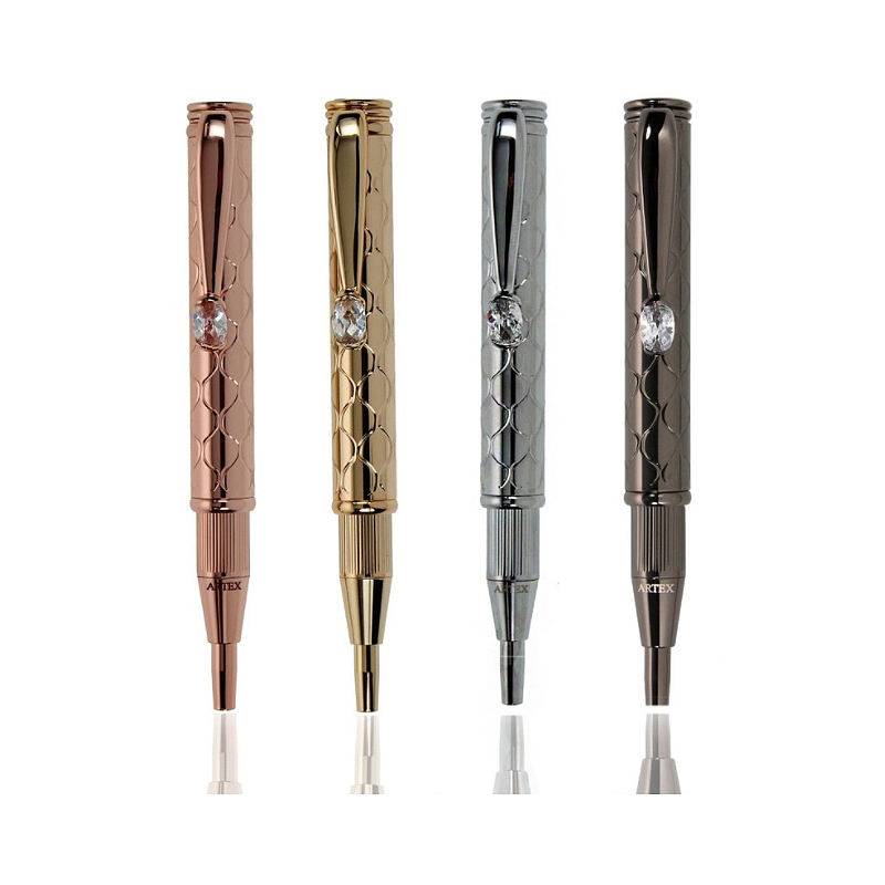 Jewelry pen，zircon，brass，Telescopic pen，Yates，ARTEX，