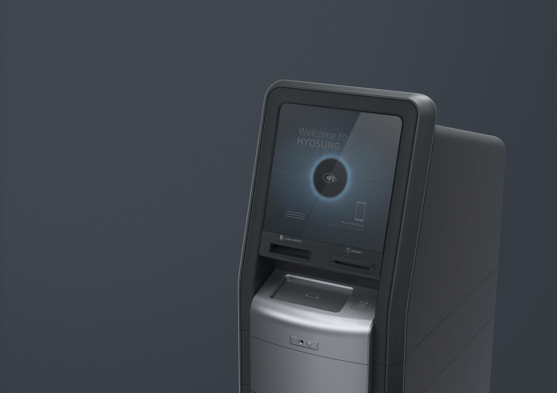 Micro ATM，black，intelligence，