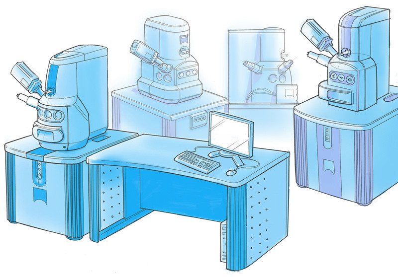 laboratory，zeiss ，science，industrial design，product design，medical care，