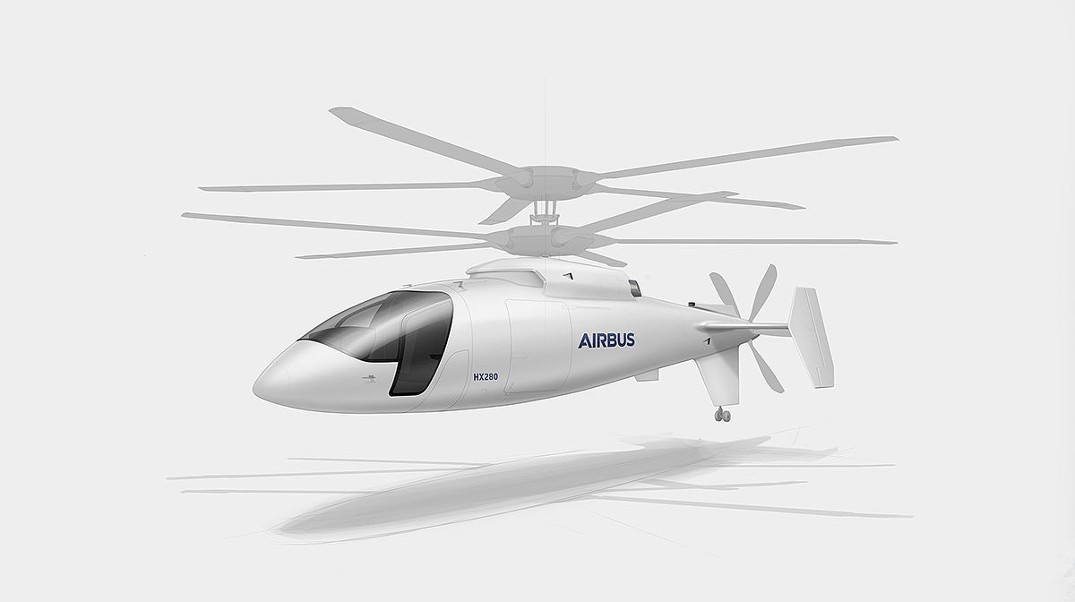 vehicle，helicopter，Airbus HX280，Airbus hx280，