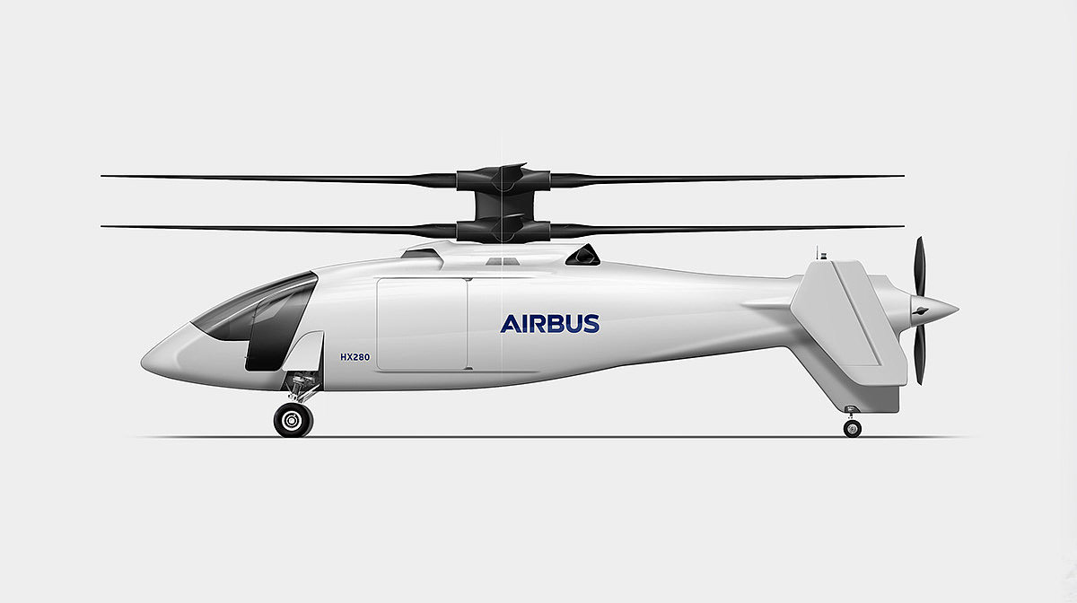 vehicle，helicopter，Airbus HX280，Airbus hx280，