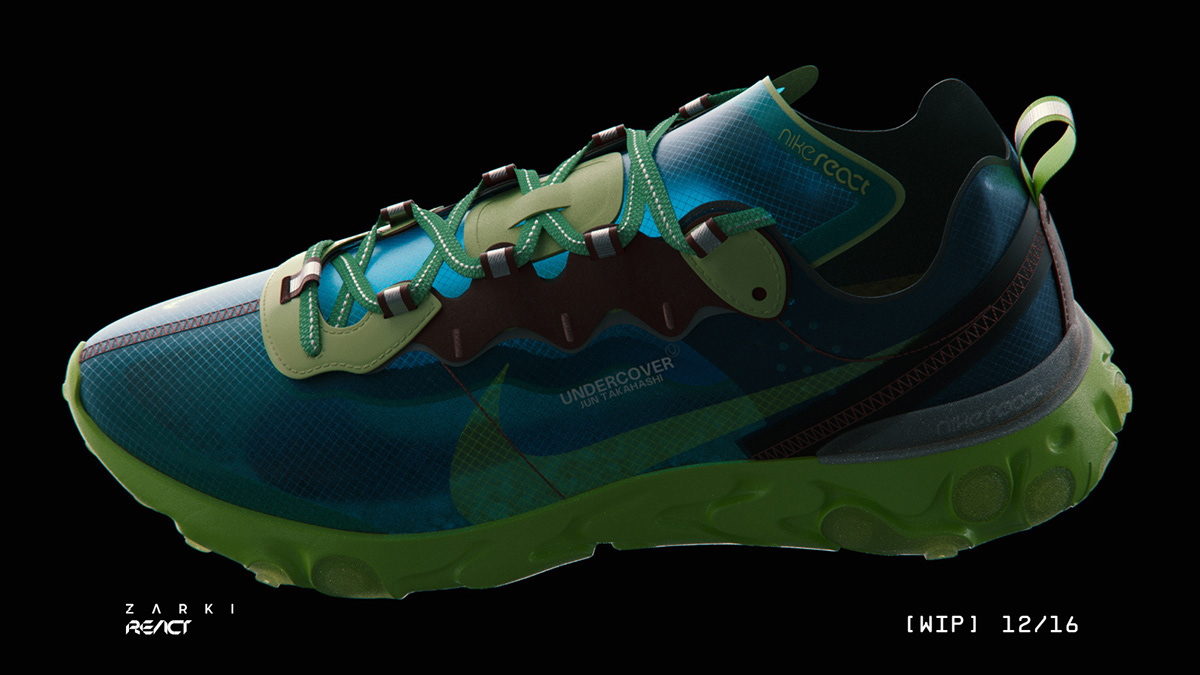 product design，shoes，Nike，Subvert 87，