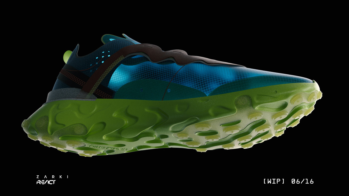 product design，shoes，Nike，Subvert 87，