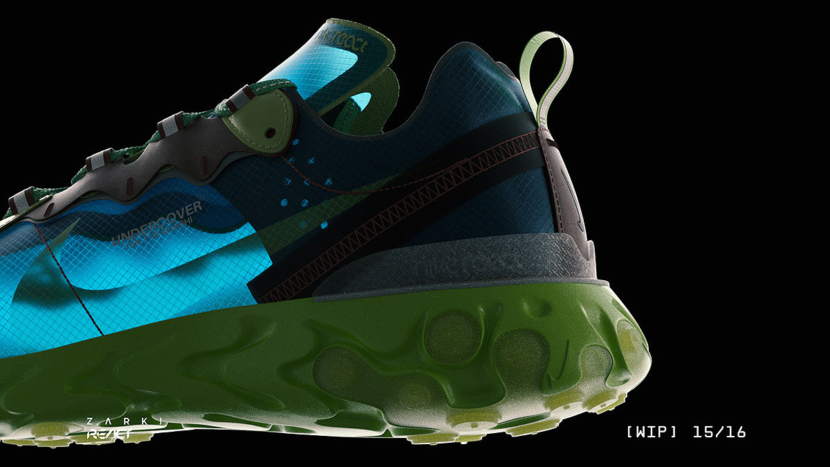 product design，shoes，Nike，Subvert 87，