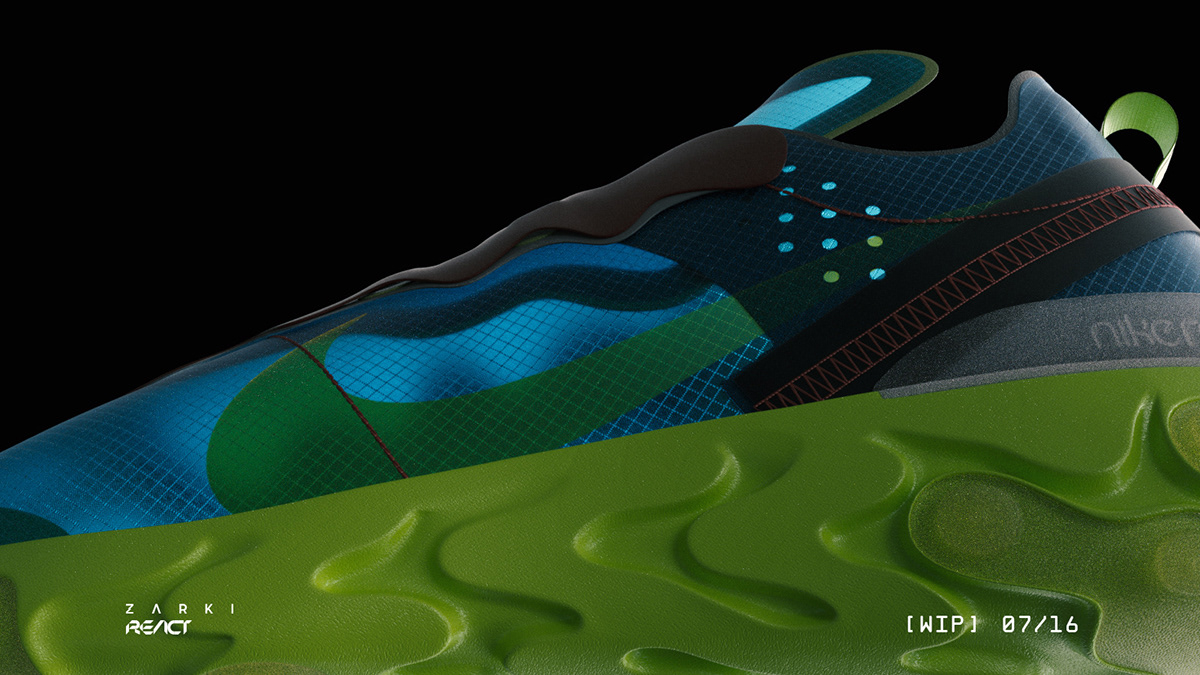 product design，shoes，Nike，Subvert 87，