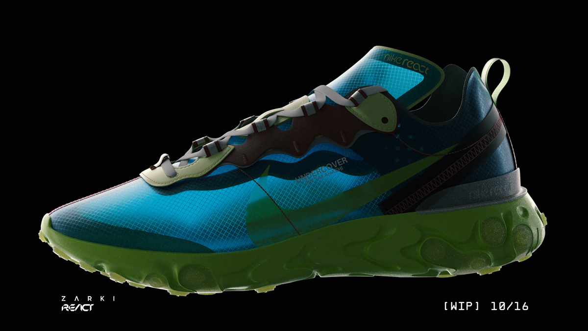 product design，shoes，Nike，Subvert 87，