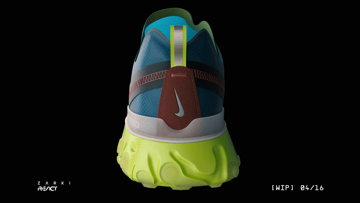 product design，shoes，Nike，Subvert 87，