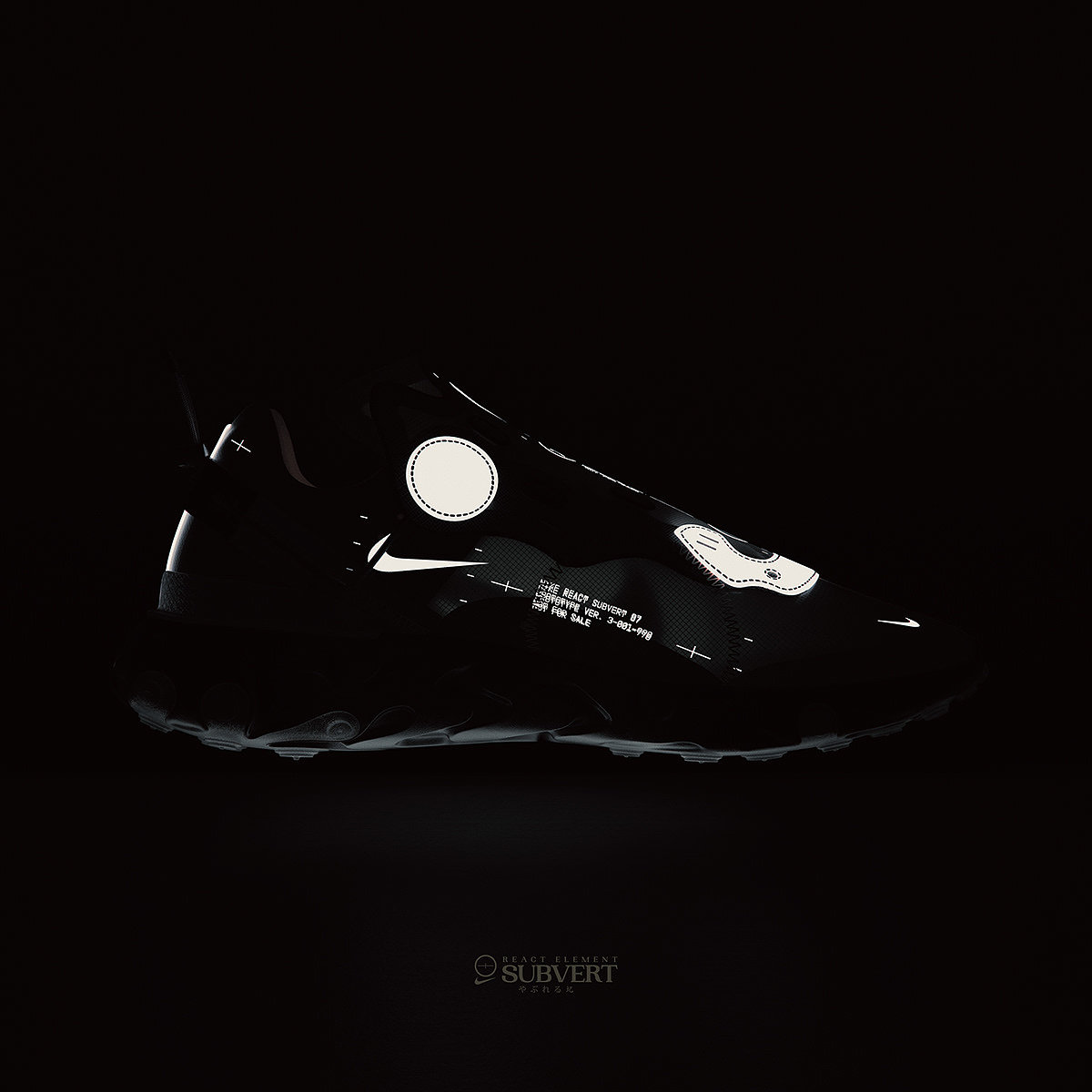 product design，shoes，Nike，Subvert 87，