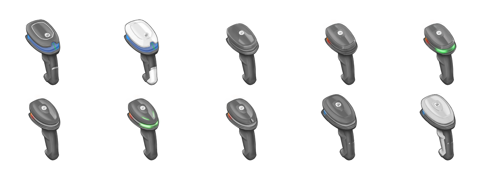 Motorola，Scanner，industrial design，Product modeling，