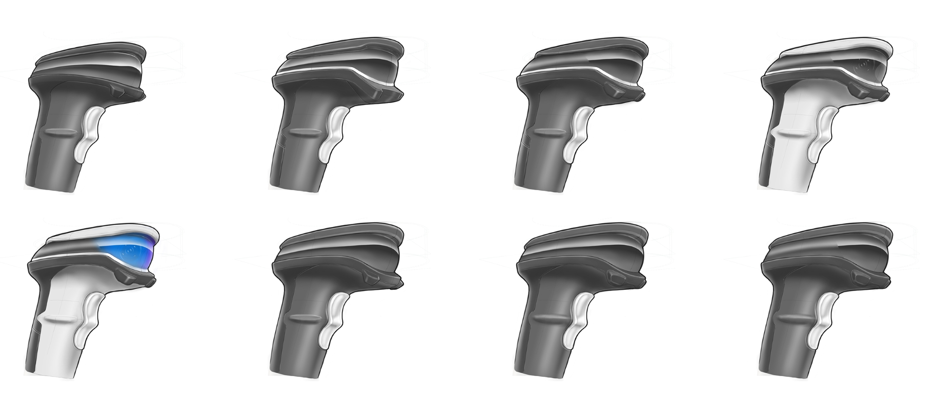 Motorola，Scanner，industrial design，Product modeling，