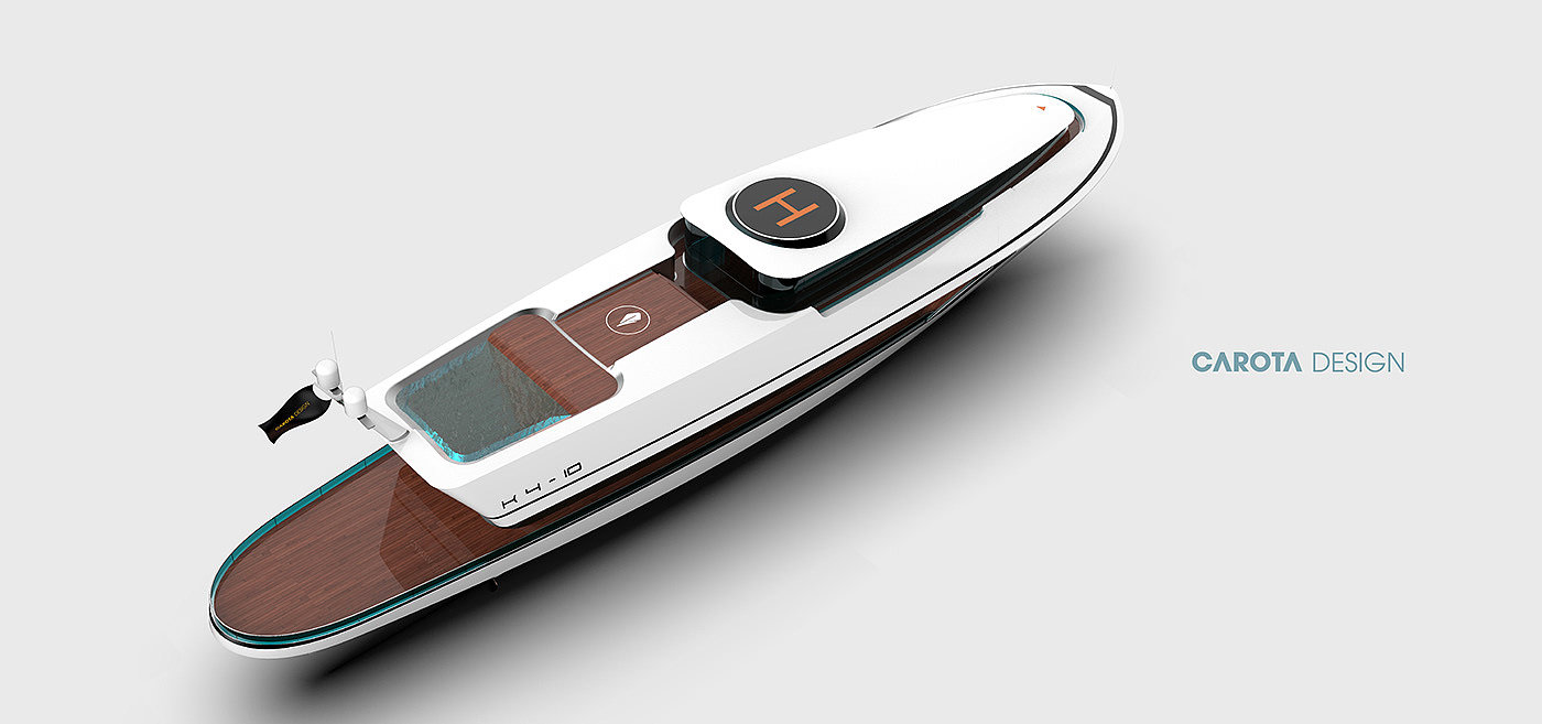 yacht，outdoor，at sea，traffic，yacht，Carota design，