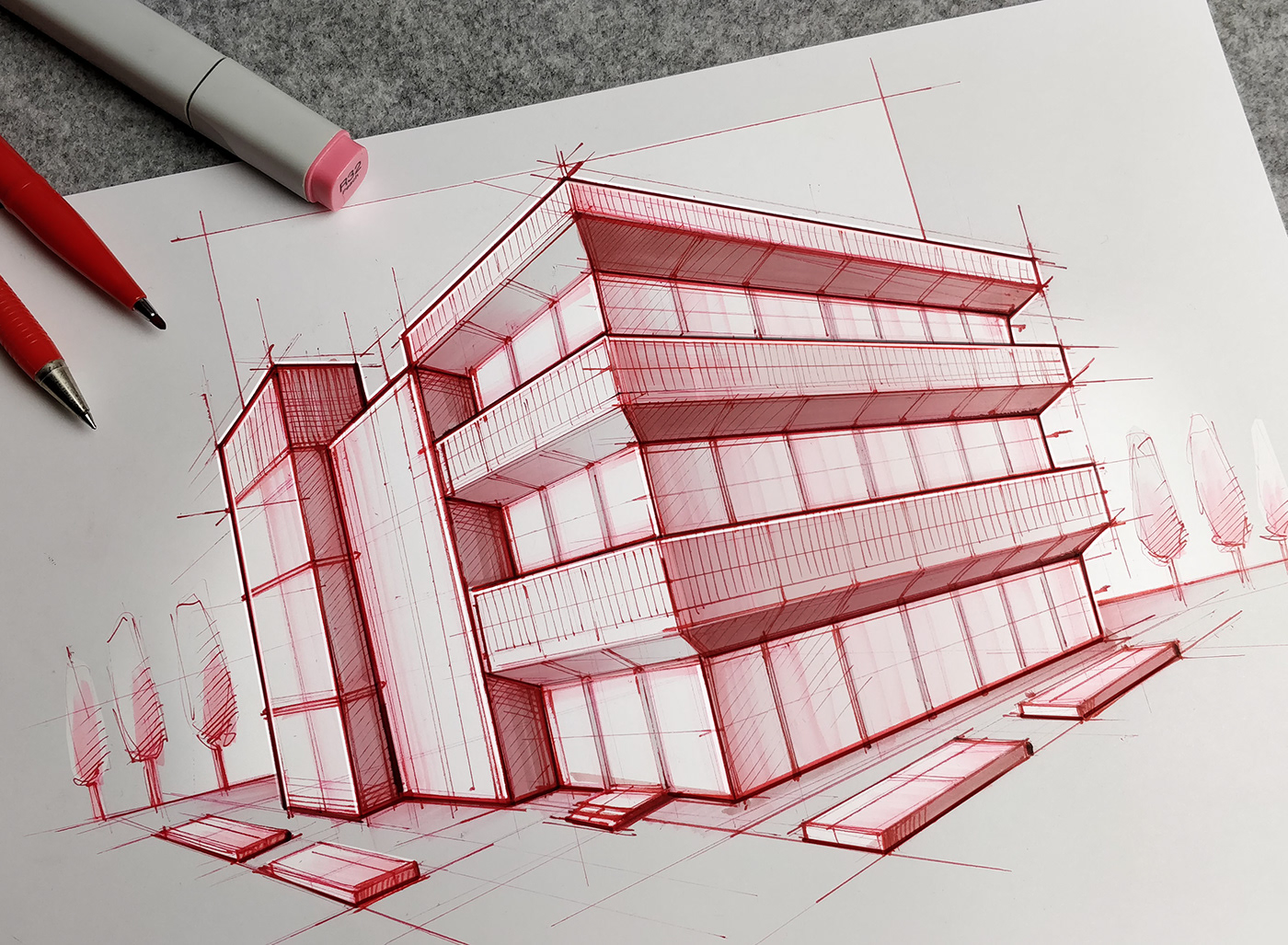 draft，Design，Hand drawn，Marius Kindler，