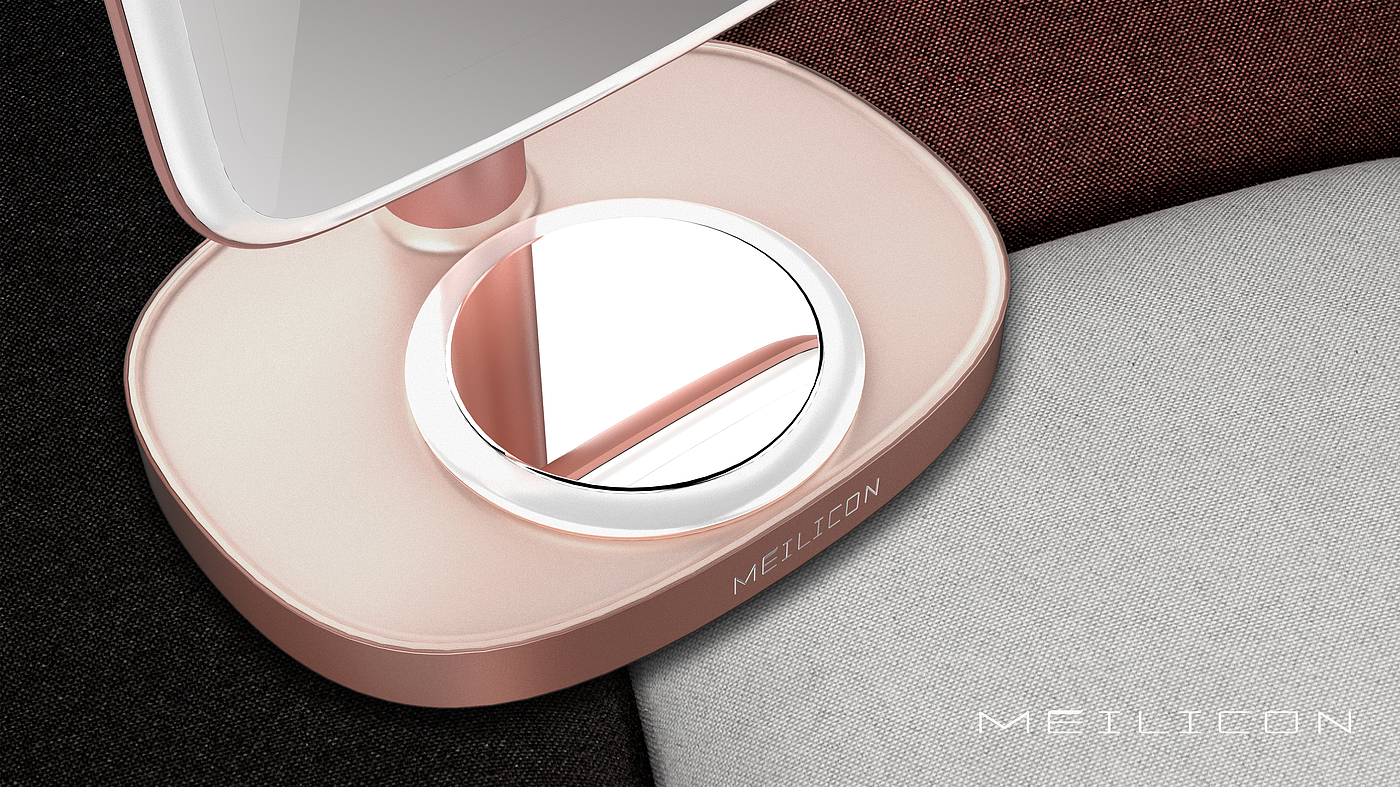 Can teach you make-up and recommend beauty content，The base can charge the smart device wirelessly，