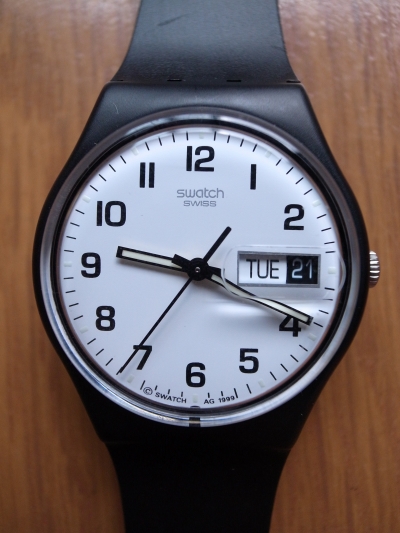 overtime，Wrist watch，swatch，