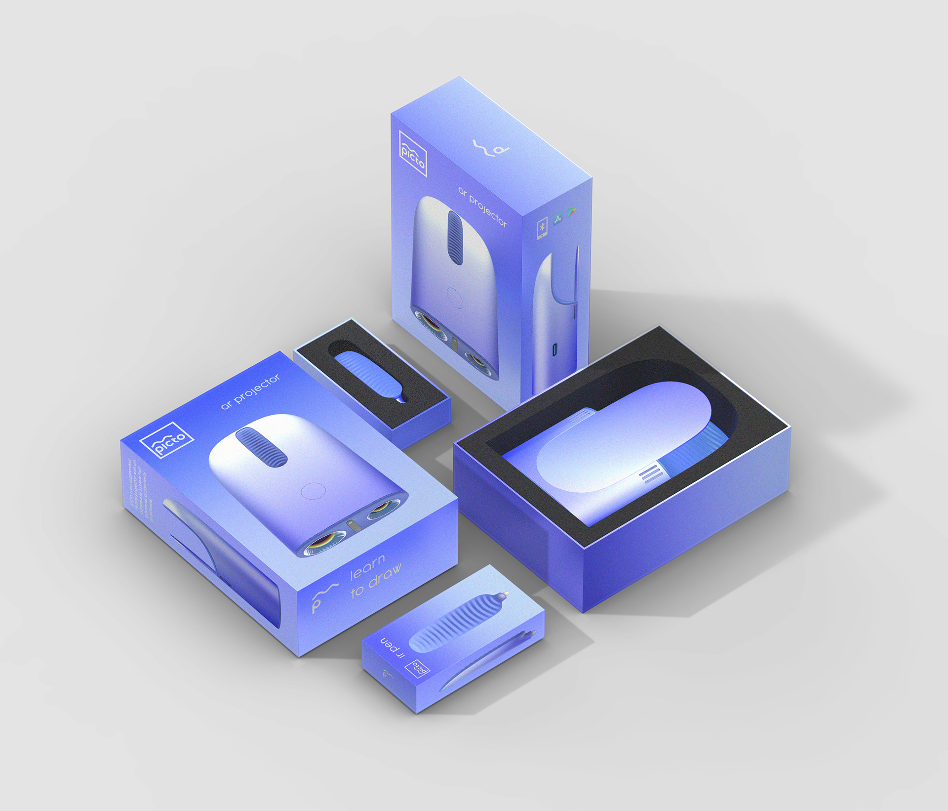 product design，Projector design，ar，