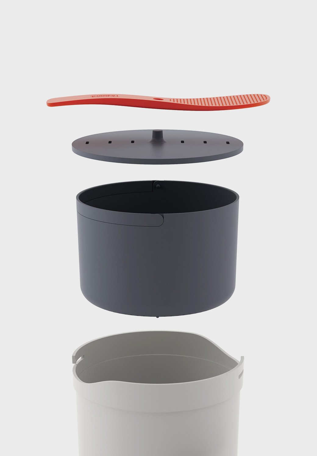 white，Minimalist，rice cooker，