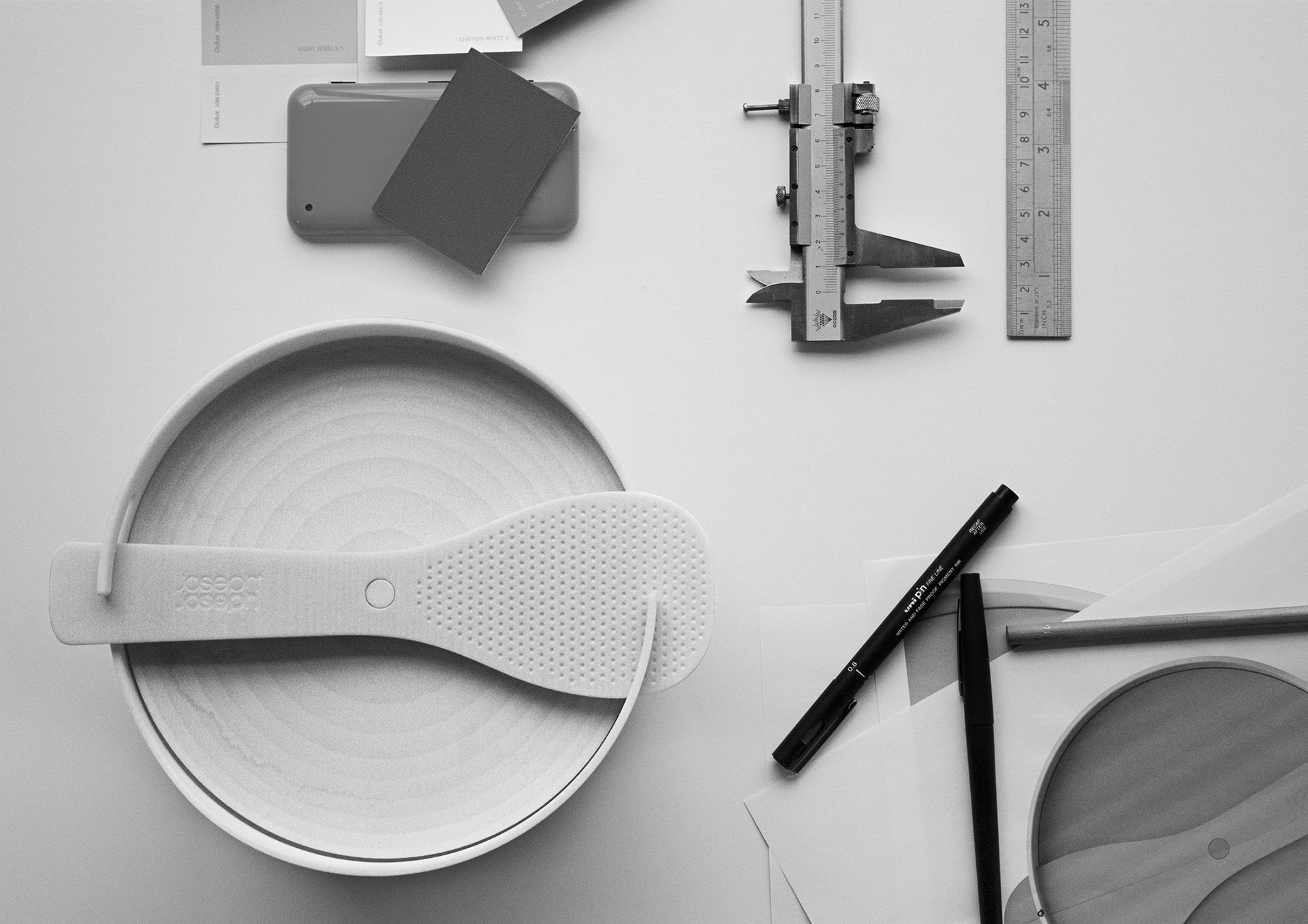 white，Minimalist，rice cooker，