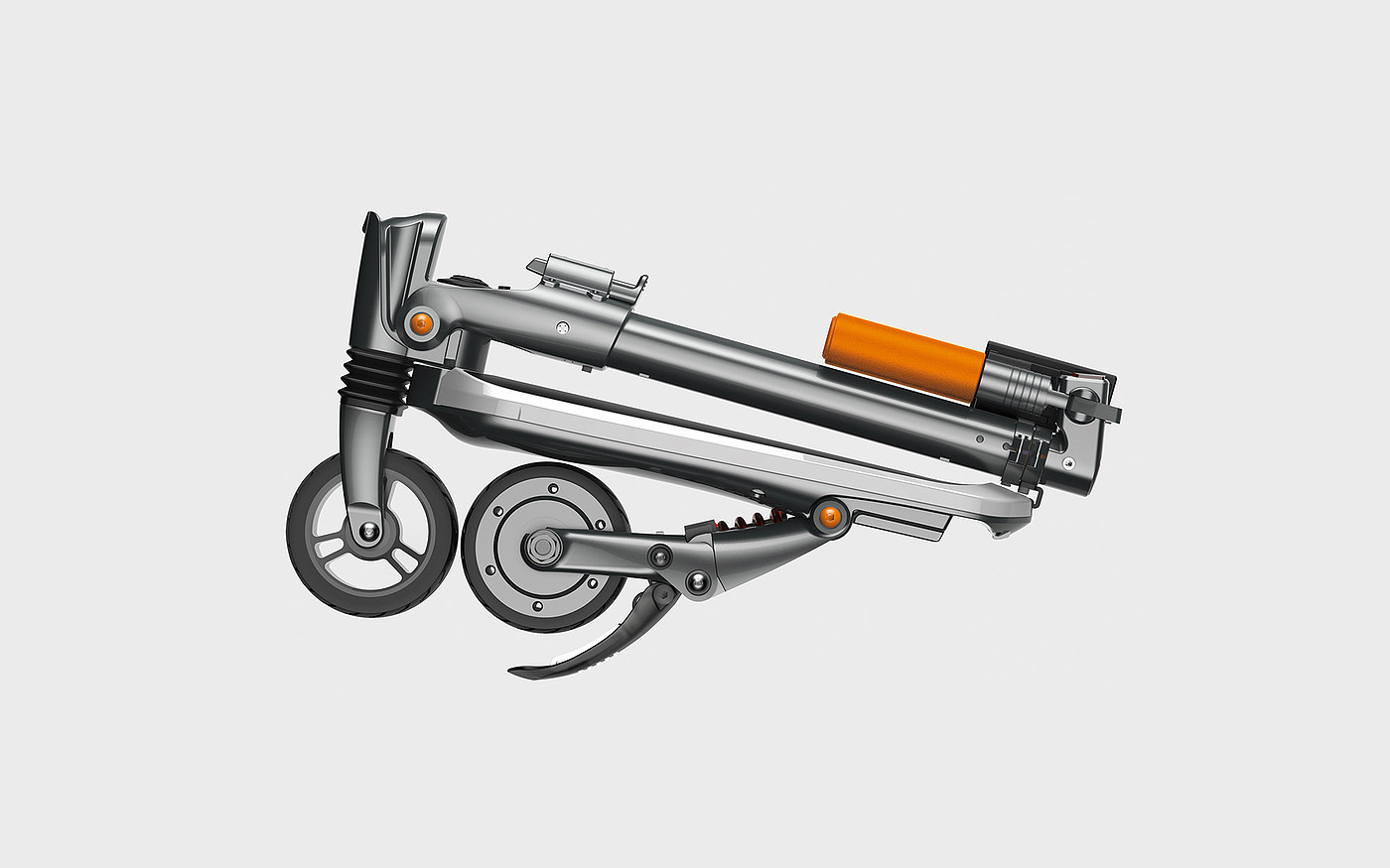Electric scooter，Metal，vehicle，