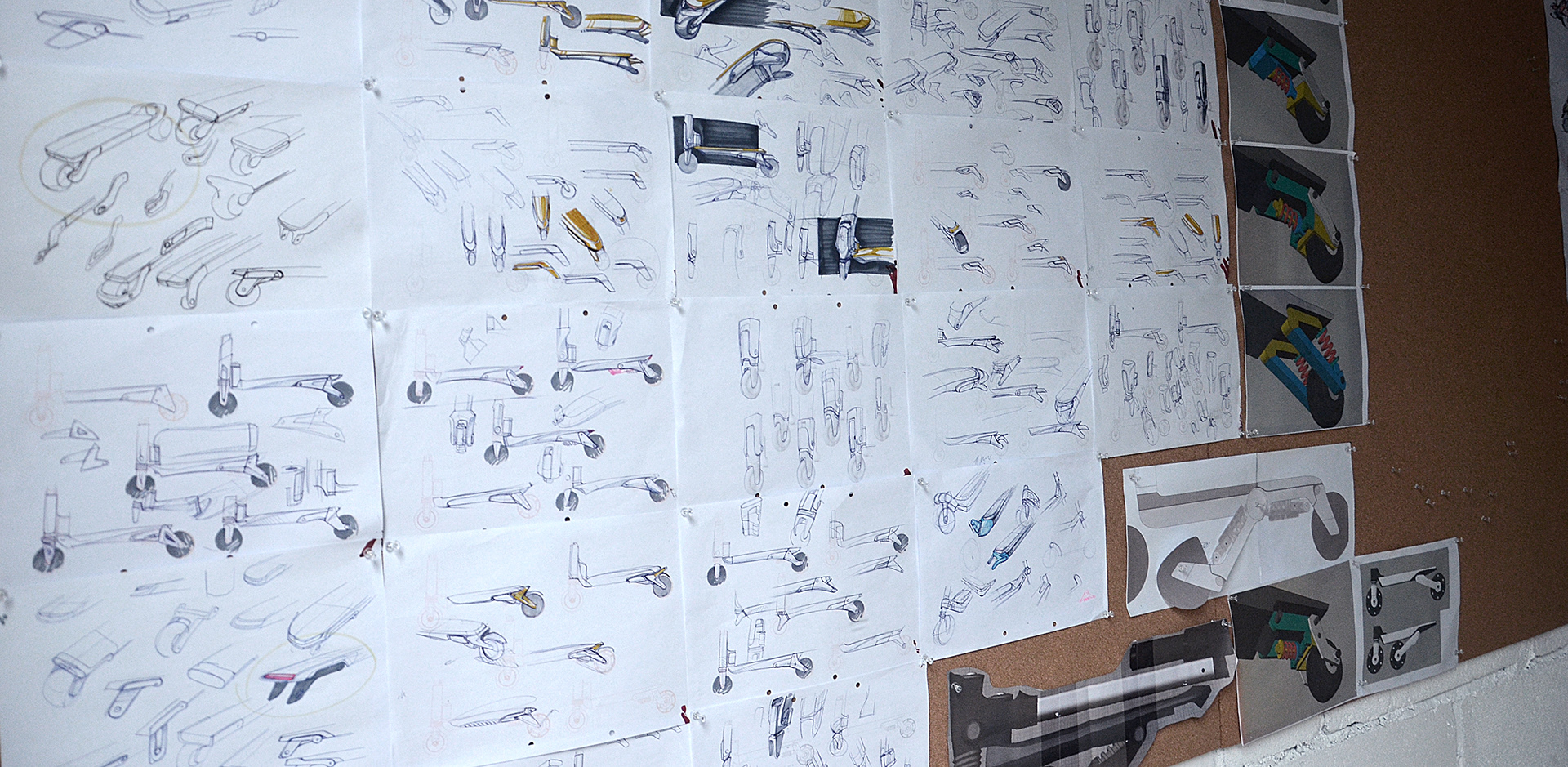 Electric scooter，Metal，vehicle，