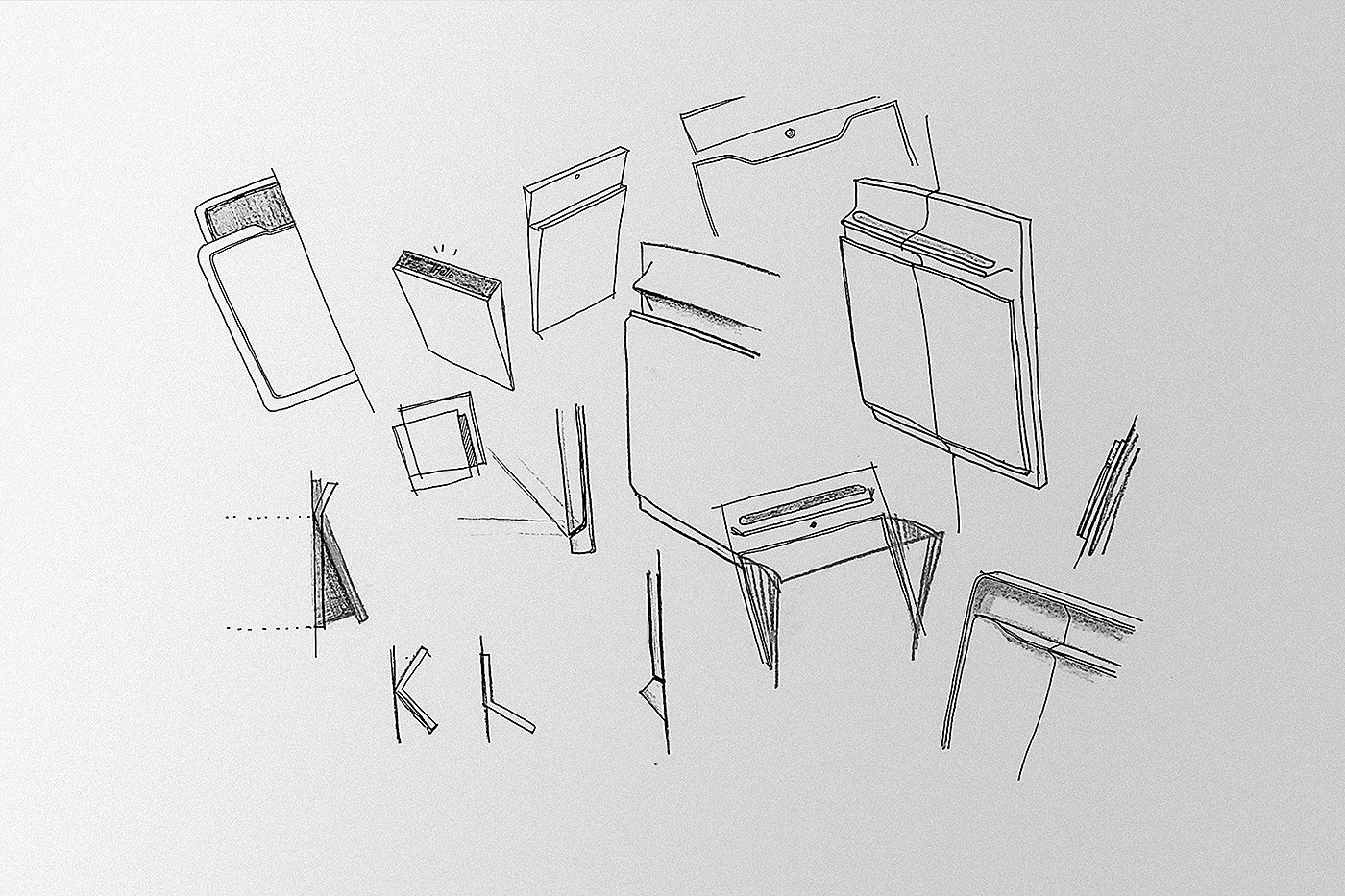 Create link，Service design，black，