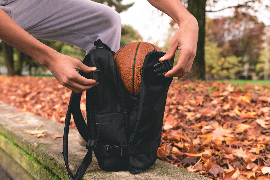 Diego Recchia，knapsack，black，Banal，Backpack，