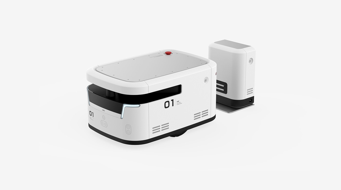 Andrea Ponti，white，intelligence，one，robot，led，