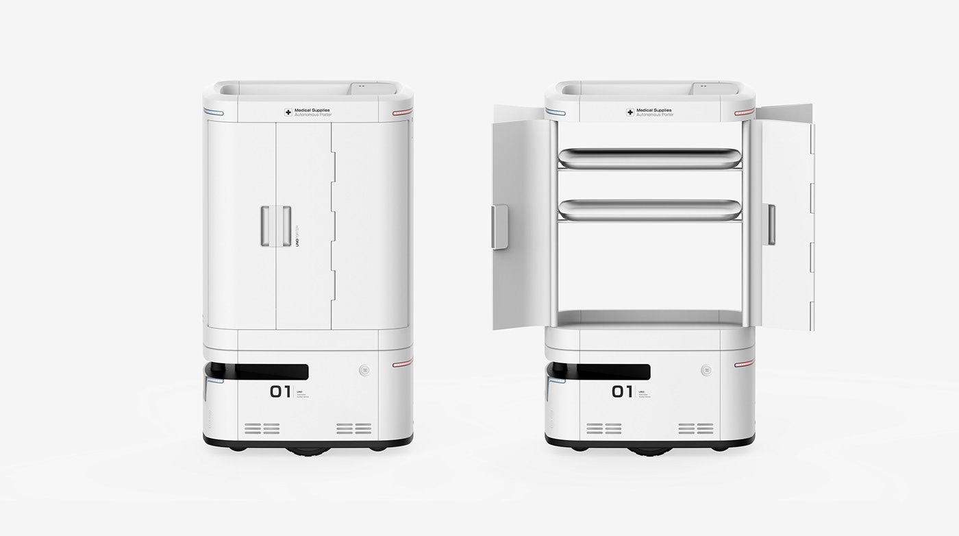 Andrea Ponti，white，intelligence，one，robot，led，