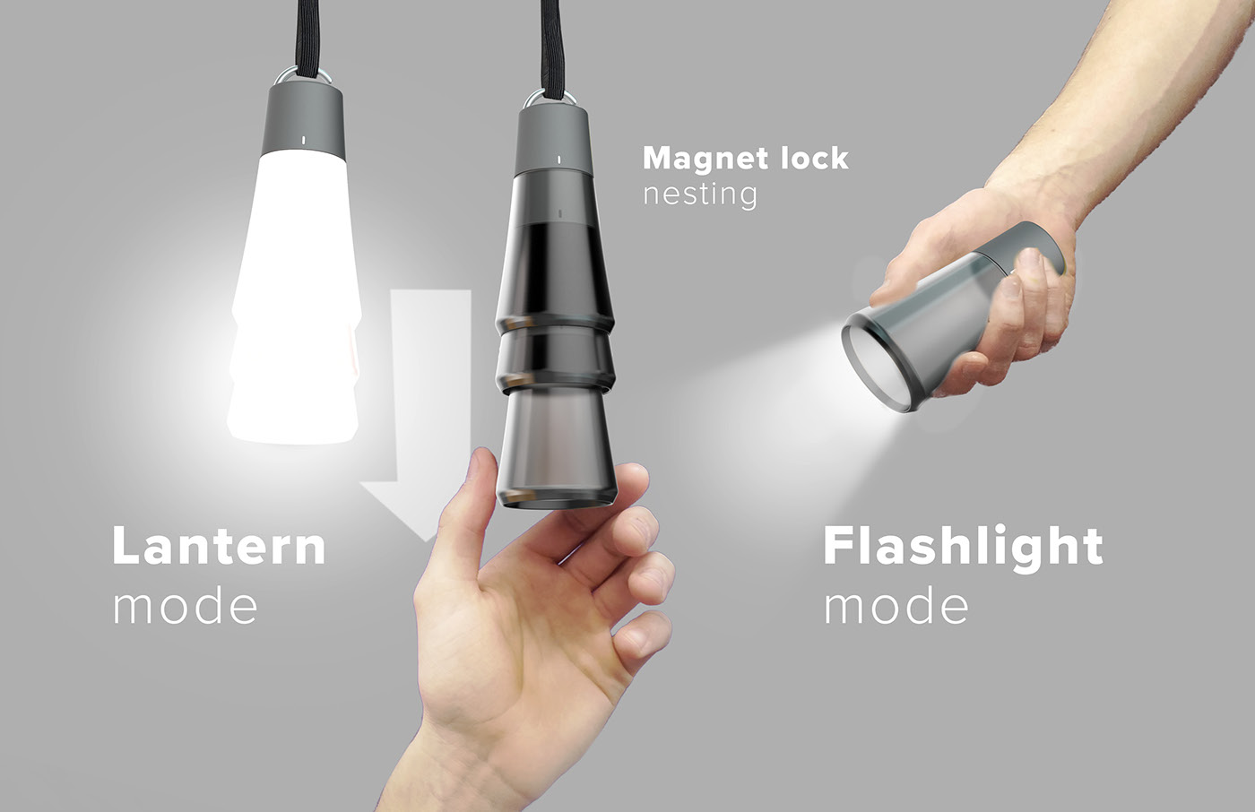 Flashlight，lighting，Water cup，field，stack，