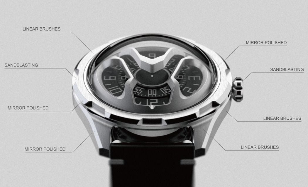 Mechanical watch，AN-S0，Steel bone，accuracy，