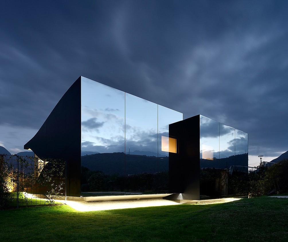 白色，度假，Peter Pichler，博尔查诺，Mirror Houses，