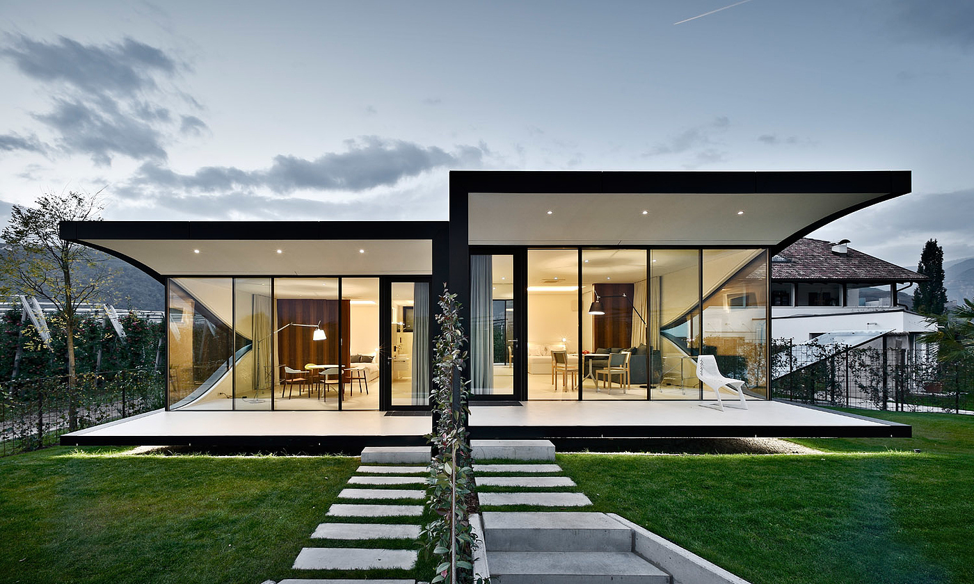 white，on vacation，Peter Pichler，Borchano，Mirror Houses，