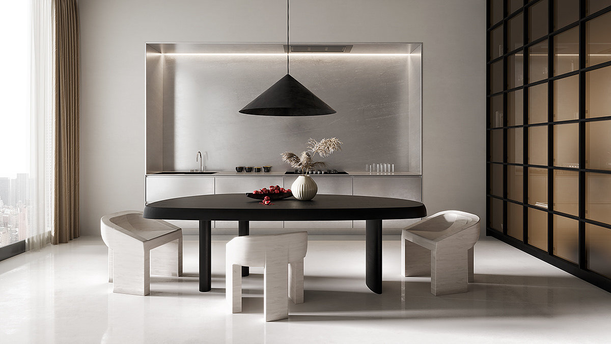 Interior design，Architecture，apartment，Modern Zen，