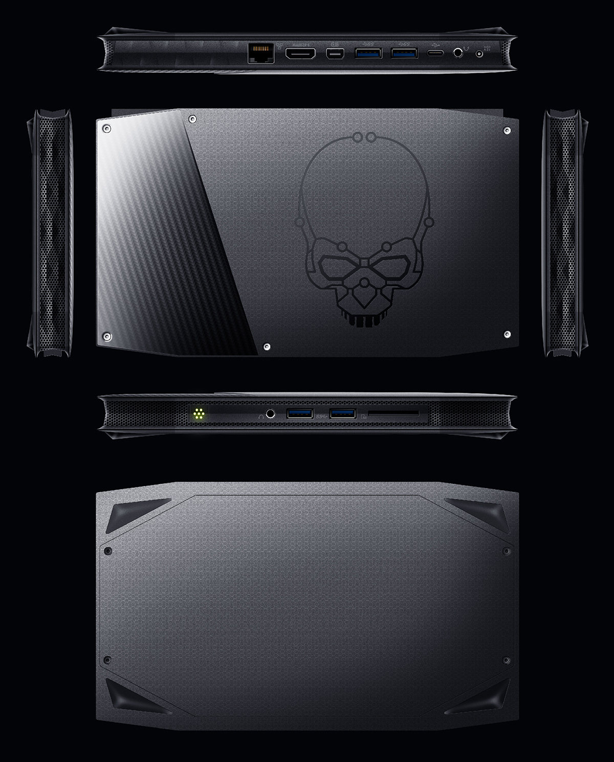 Intel，Skull Canyon，Computer host，Digital accessories，