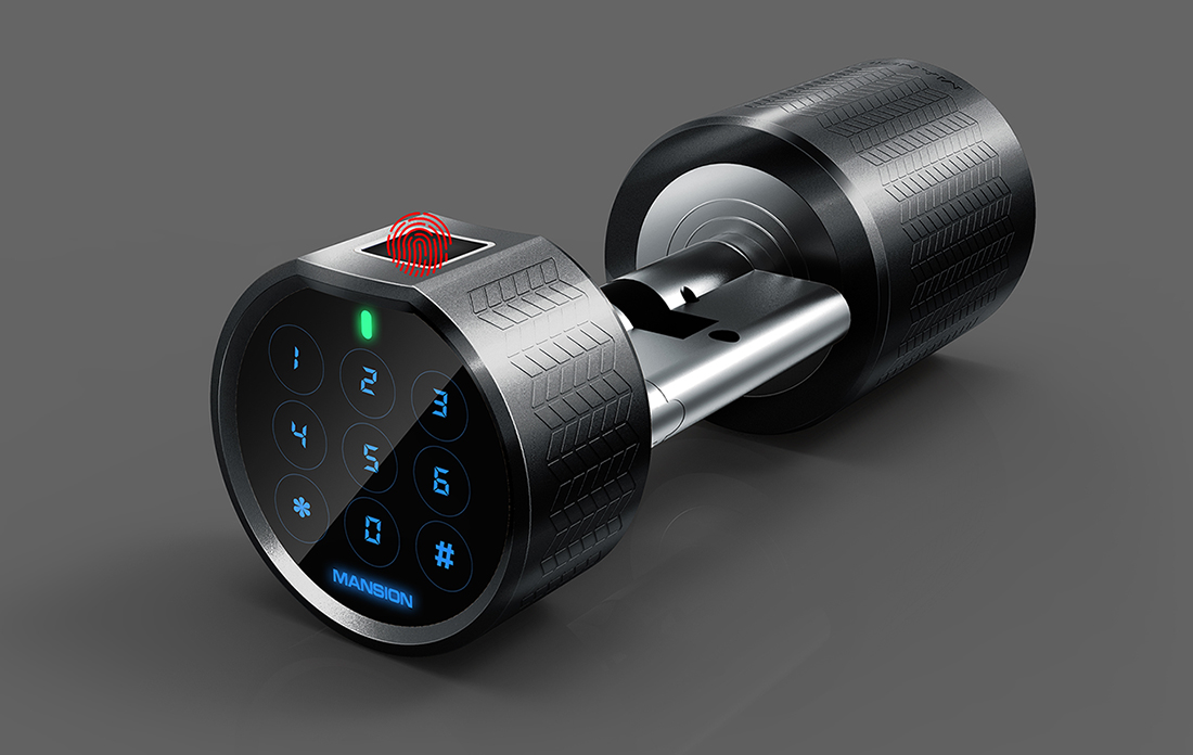 lock，intelligence，Manshen，Fingerprint lock，Door lock，Intelligent lock，