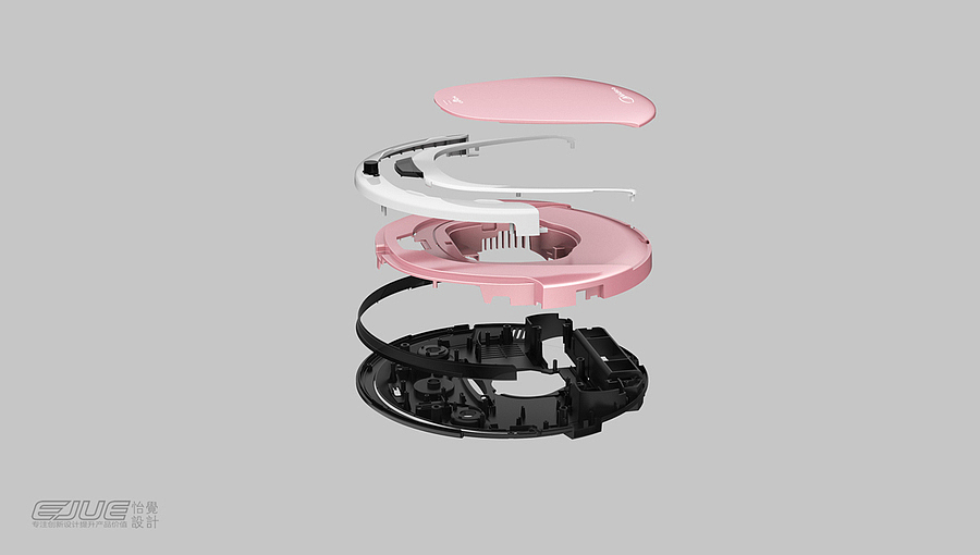 Structural design，intelligence，Door lock，vr，Explosion diagram，decompose，Home Furnishing，