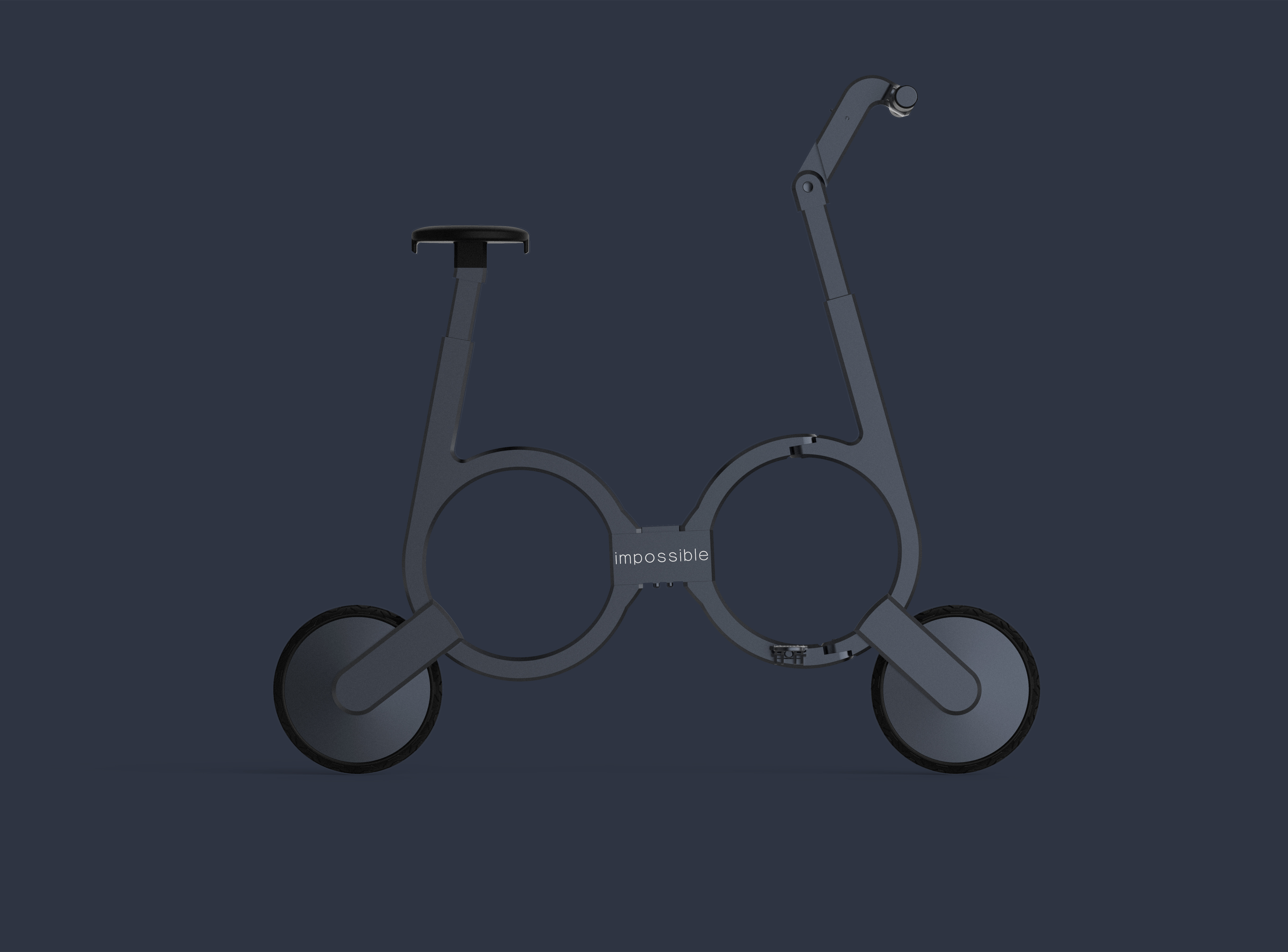 Intelligent travel，Folding electric vehicle，