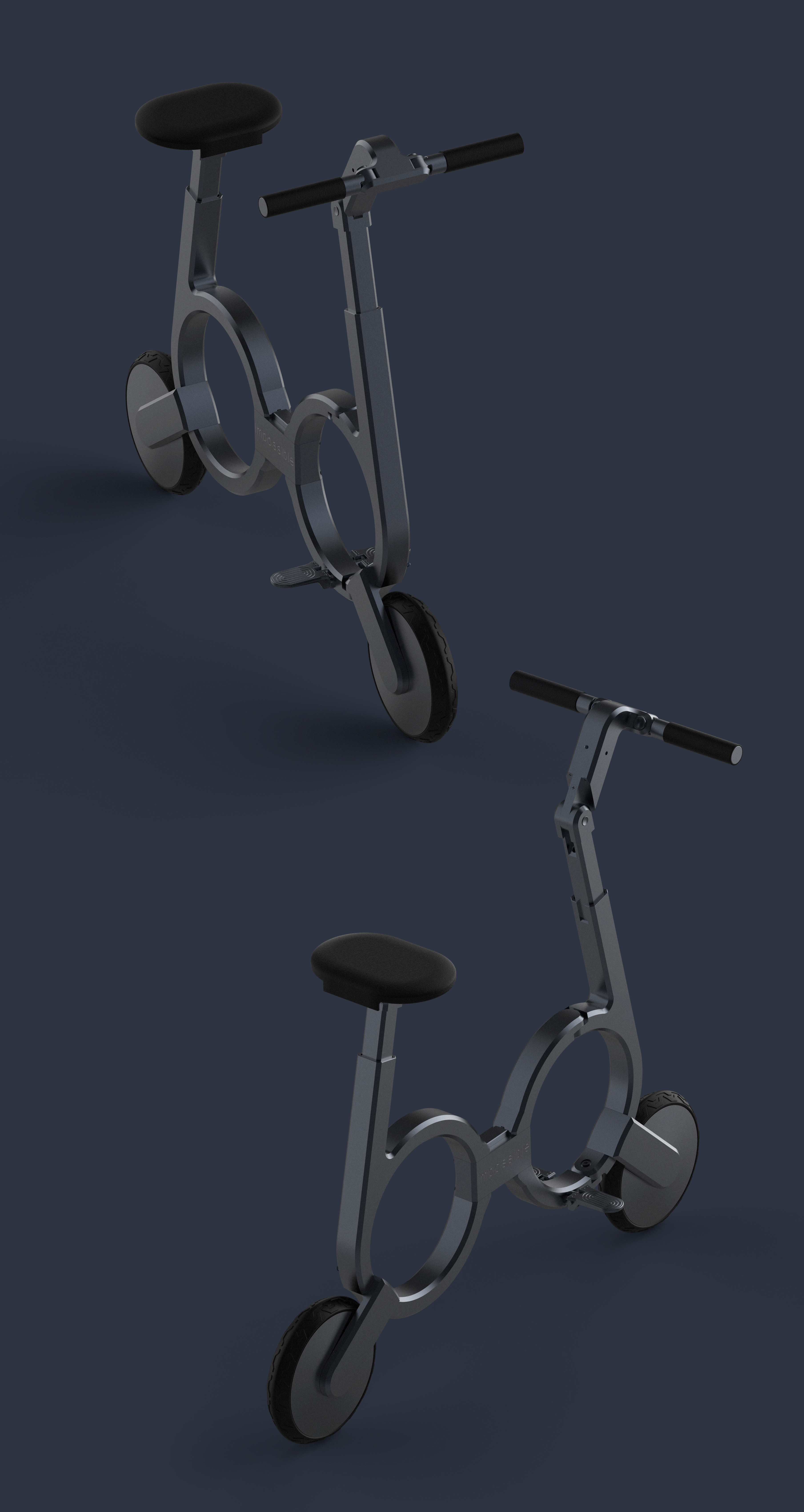 Intelligent travel，Folding electric vehicle，