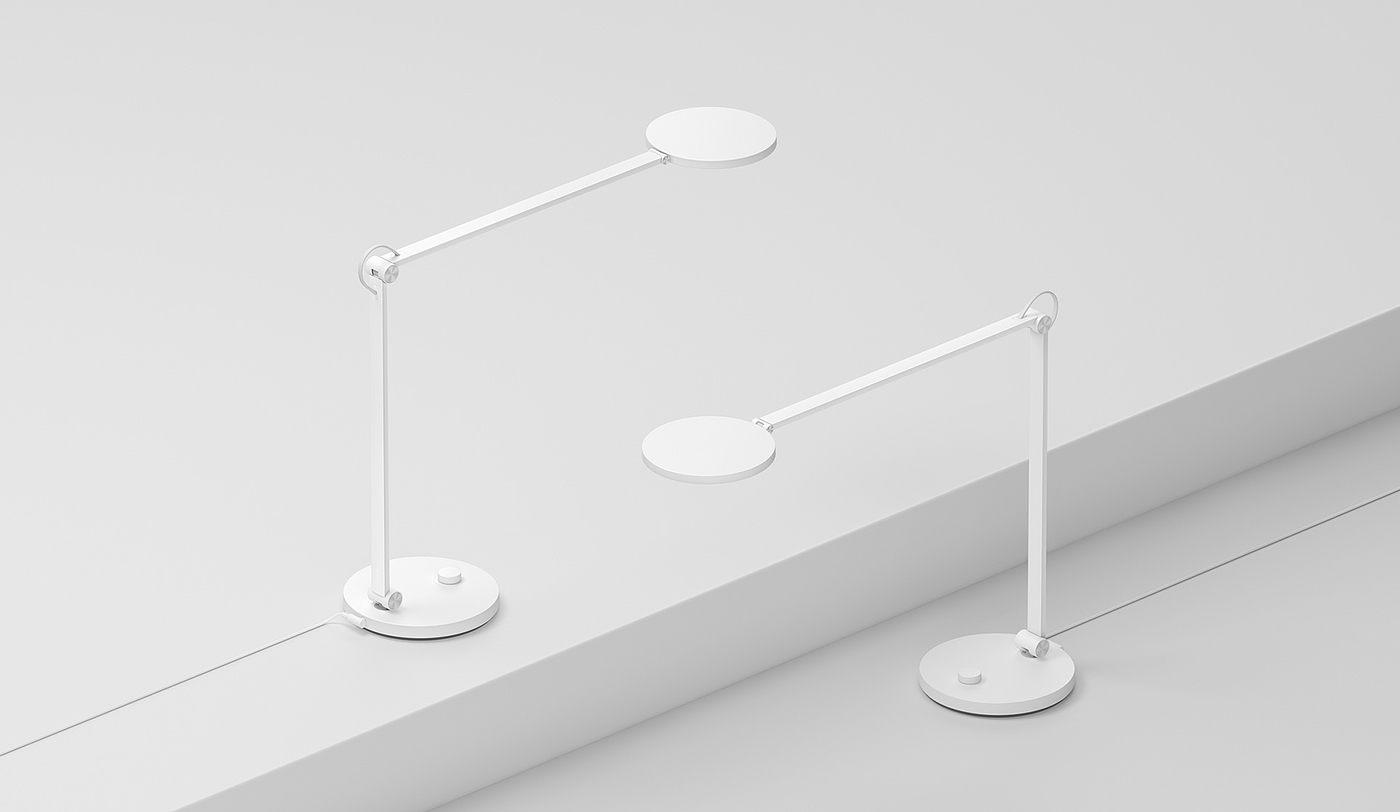 product design，Lighting tools，Desk lamp，Mi Jia，