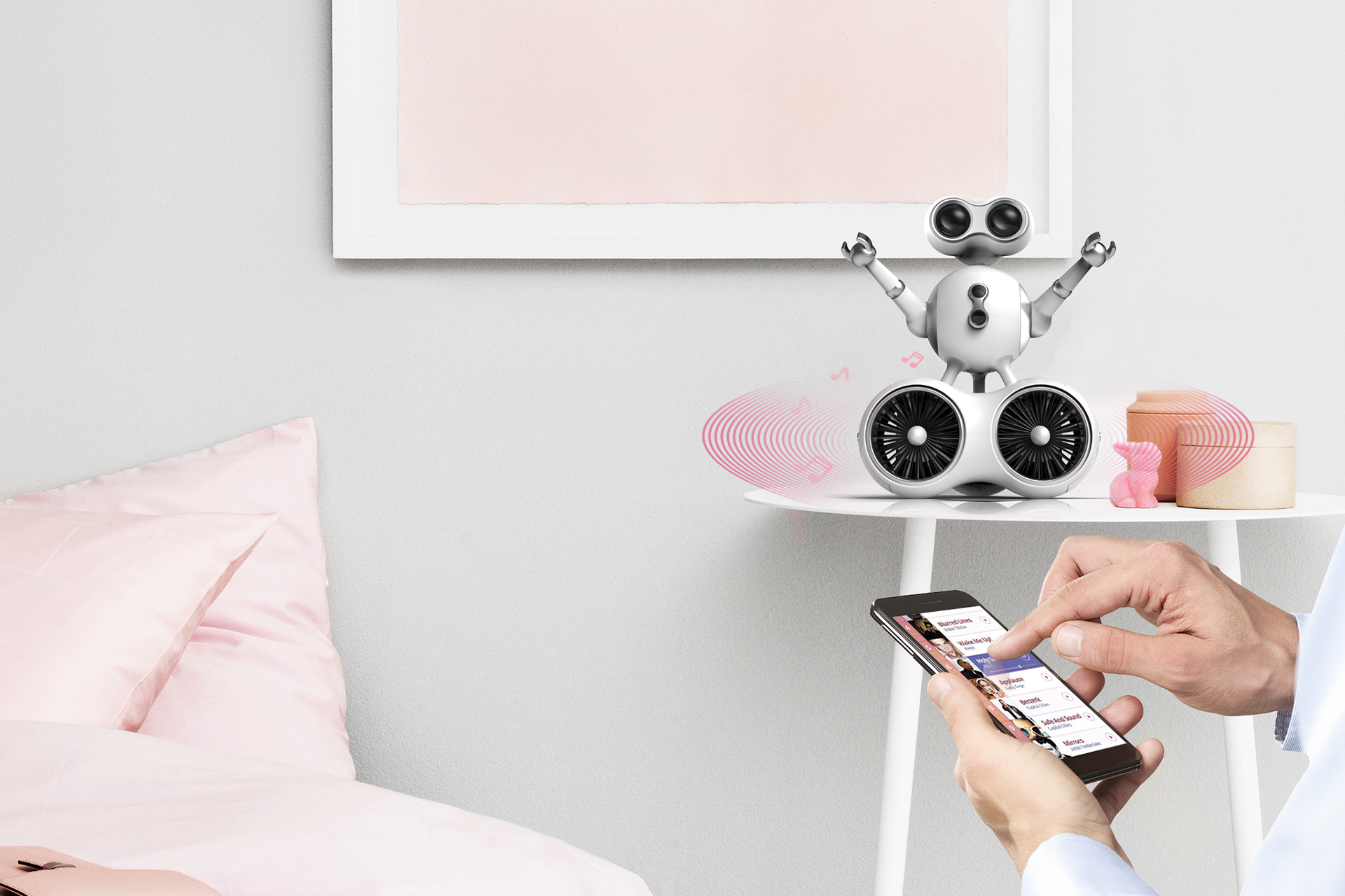 Uri robot，robot，white，intelligence，